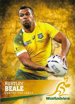 2016 Tap 'N' Play Rugby Trading Cards #4 Kurtley Beale Front